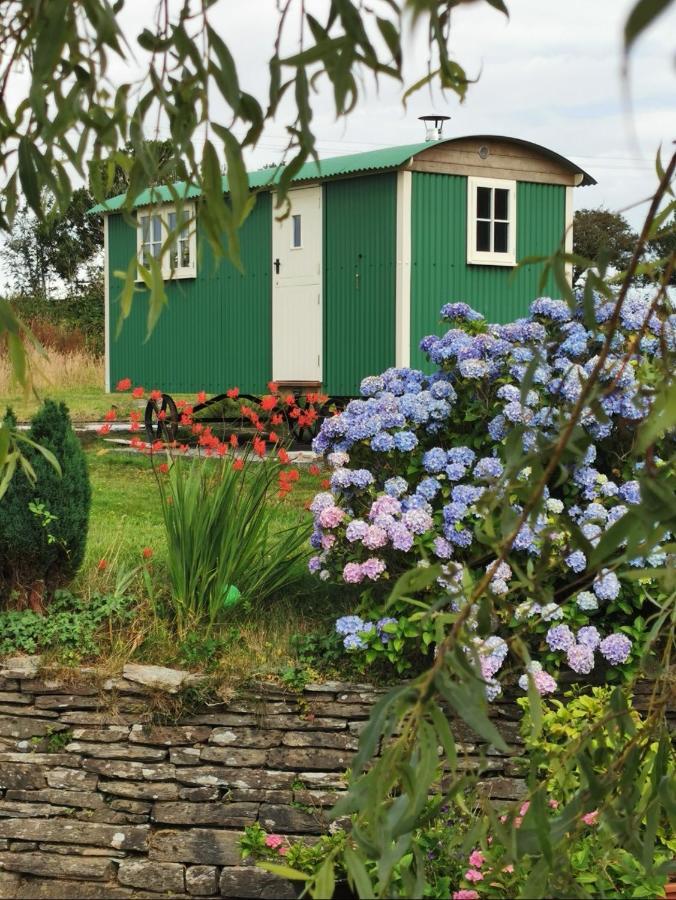 Toms Hut And Robins Rest Shepherd Huts Near Wadebridge Εξωτερικό φωτογραφία
