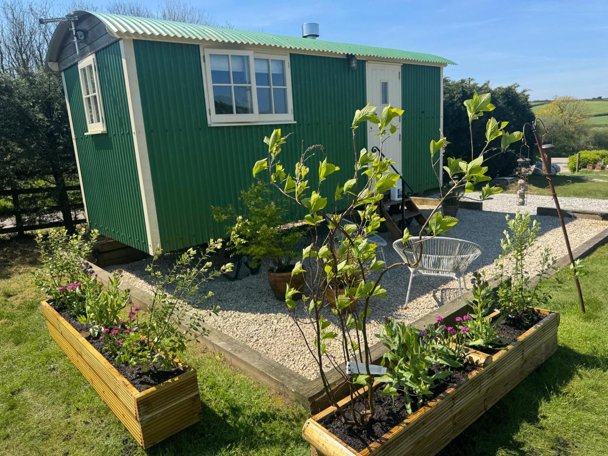 Toms Hut And Robins Rest Shepherd Huts Near Wadebridge Εξωτερικό φωτογραφία